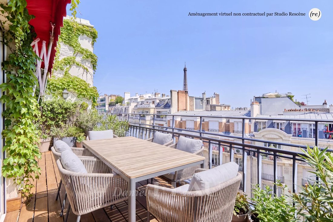 Apartment in Muette Nord, Paris 16e Arrondissement, Paris 1 - 18027713
