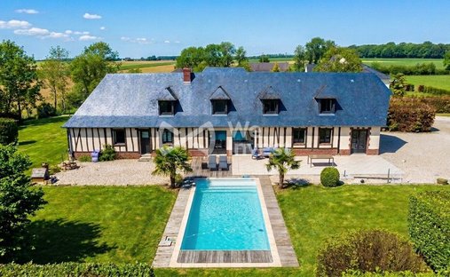 House in Fontaine-le-Bourg, Normandy, France 1