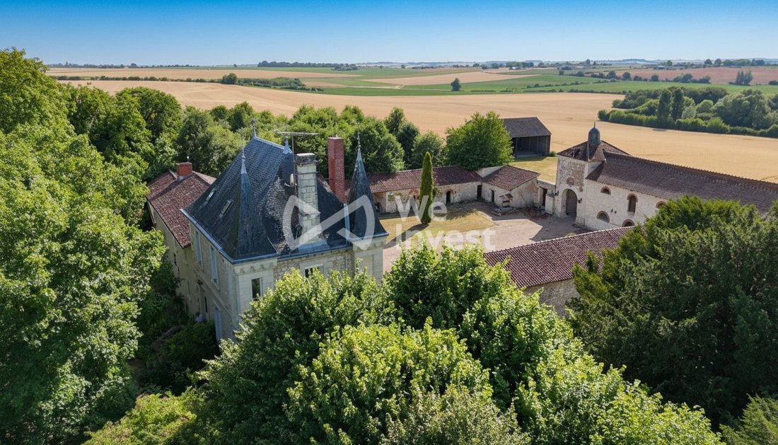Estate in Faye-la-Vineuse, Centre-Val de Loire, France 1 - 17554295