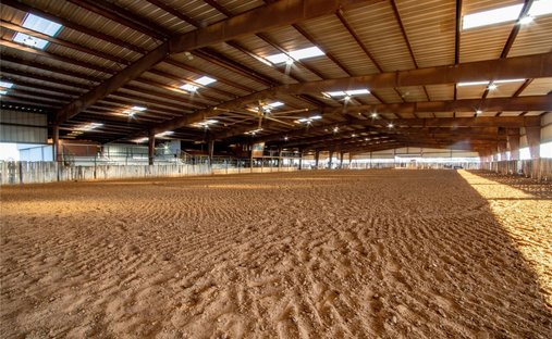 Corps de ferme à Paradise, Texas, États-Unis 1