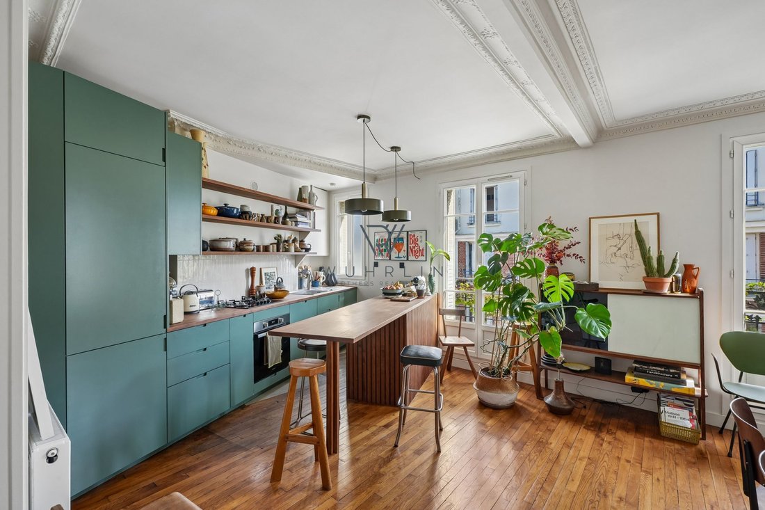 Apartment in Clignancourt-Jules Joffrin, Paris 18e Arrondissement, Paris 2 - 18066890