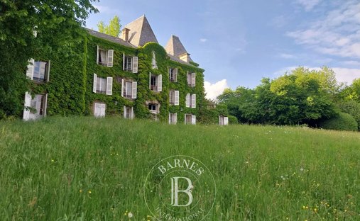 Castillo en Saint-Sylvestre, Nueva Aquitania, Francia 1