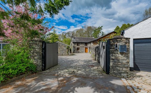 House in Spark Bridge, Cumbria, England 1