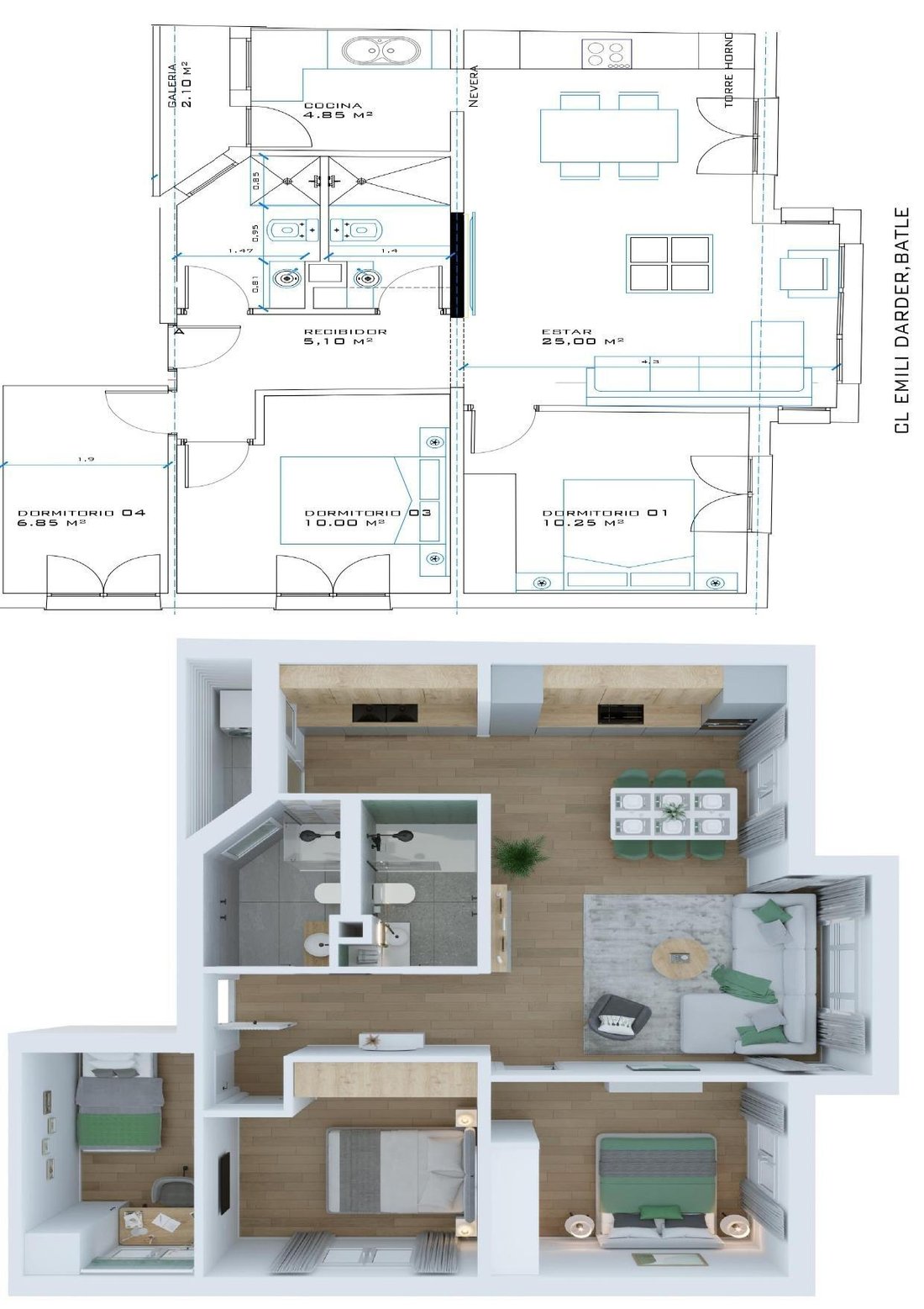 Apartment in Palma, Balearic Islands, Spain 4 - 18070144