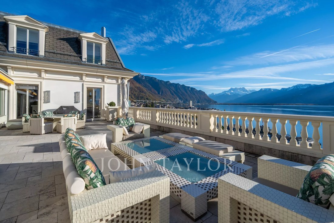Penthouse in Chernex, Waadt, Schweiz 1 - 18070473