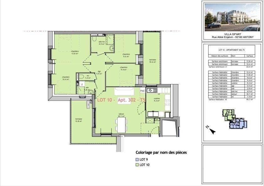 Apartment in Antony, Ile-de-France, France 3 - 18075575