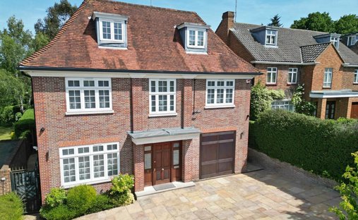 House in Hampstead Garden Suburb, Barnet, England 1