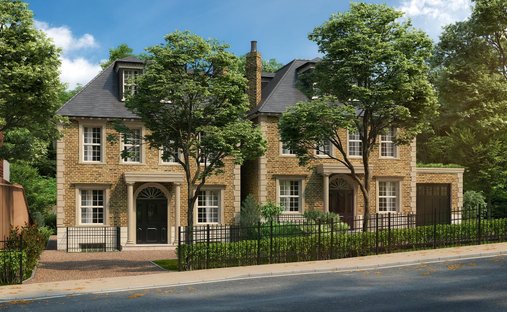 House in West Wimbledon, Merton, England 1