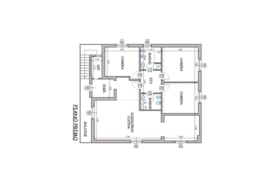 Apartment in Ronchi, Massa, Italy 5 - 18075196