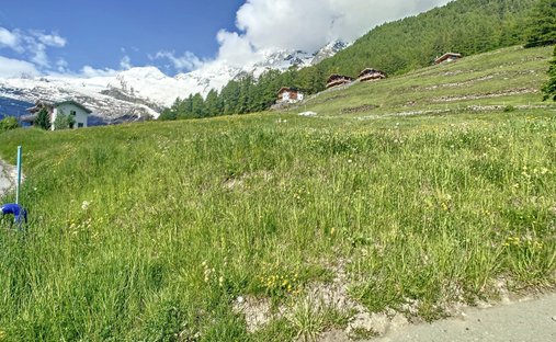 Land in Saas-Fee, Wallis, Schweiz 1
