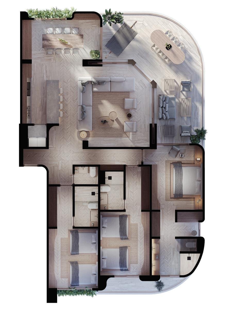 Apartment in Puerto Aventuras, Quintana Roo, Mexico 4 - 18073302