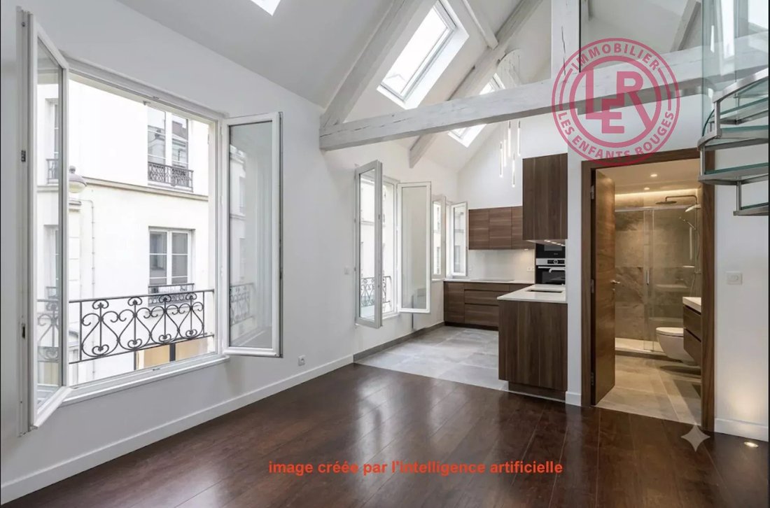 Apartment in Belleville-Saint Maur, Paris 11e Arrondissement, Paris 1 - 18072988
