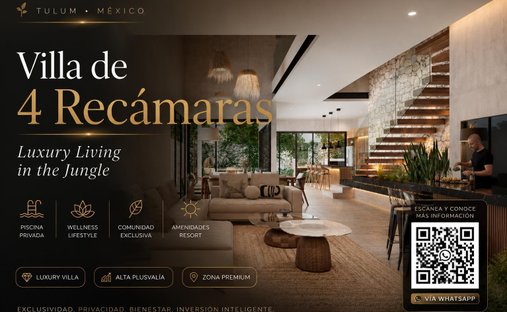 Villa in Tulum, Quintana Roo, Mexico 1