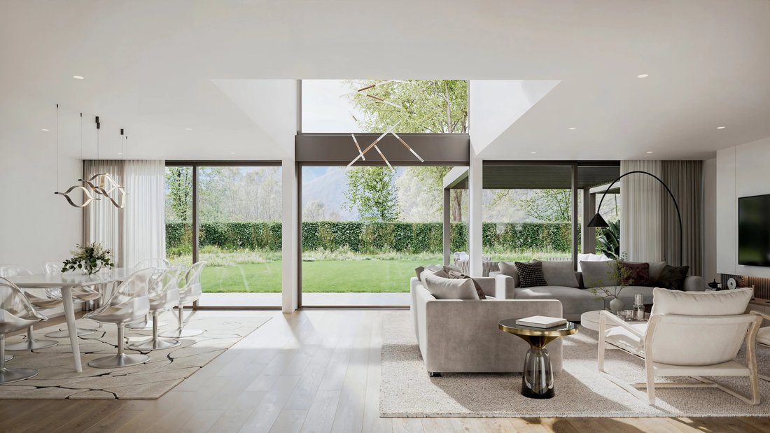 Exclusive Off Plan Development Of Four Contemporary Townhouses In Pinchat, Carouge