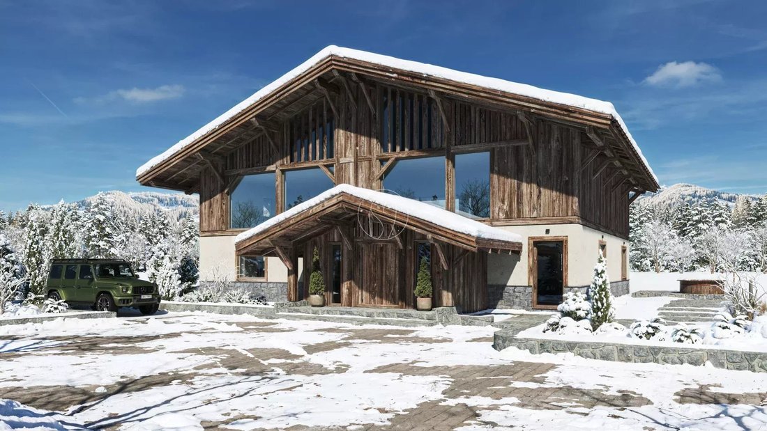 Chalet in Megève, Auvergne-Rhône-Alpes, France 1 - 18084428