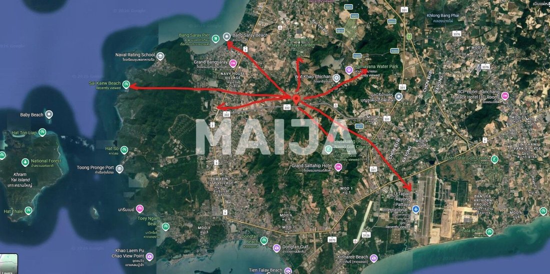 Land in Bang Sare, Chon Buri, Thailand 3 - 18085130