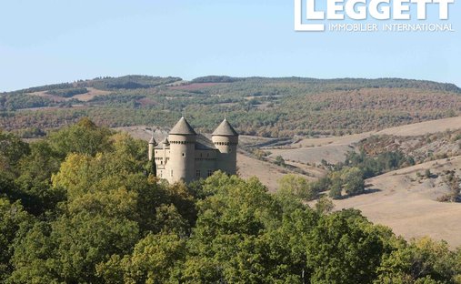 Castle in Riviere-sur-Tarn, Occitania, France 1
