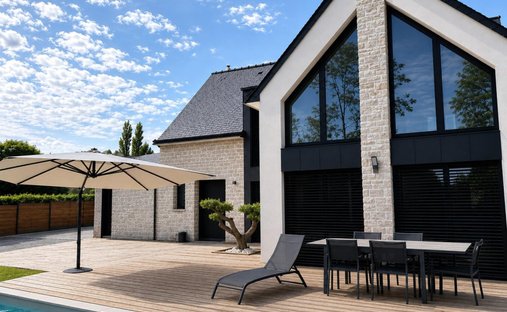 Casa a Grand-Champ, Bretagna, Francia 1