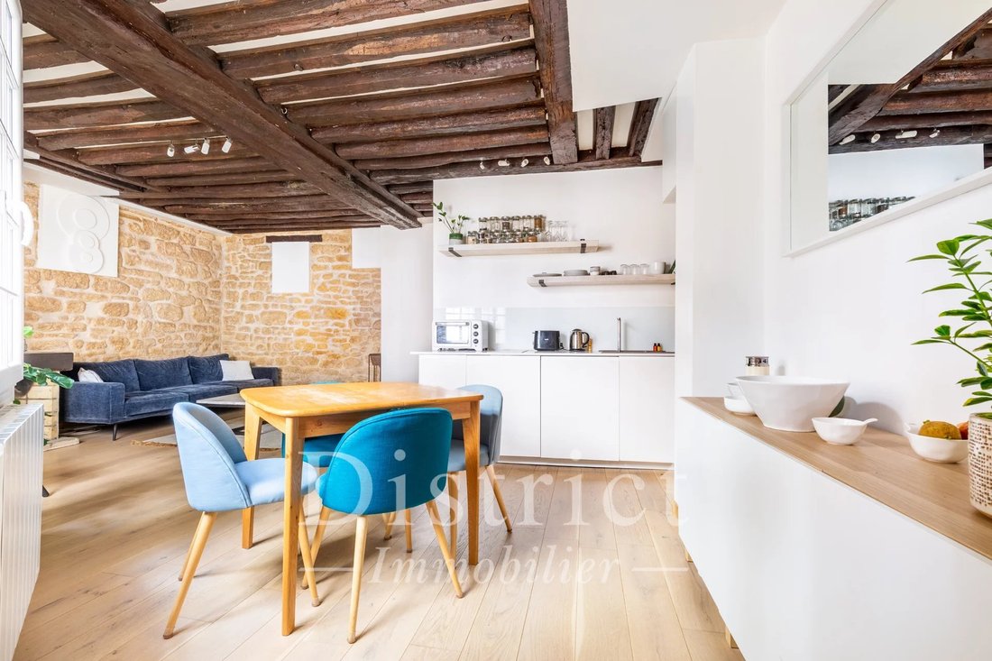 Appartement à Île Saint Louis, Paris 4e Arrondissement, Paris 4 - 18085232