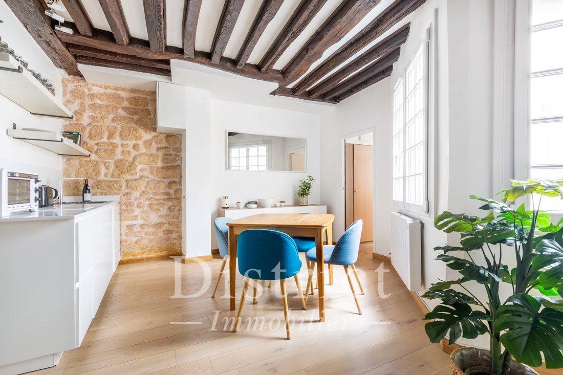 Appartement à Île Saint Louis, Paris 4e Arrondissement, Paris 2 - 18085232