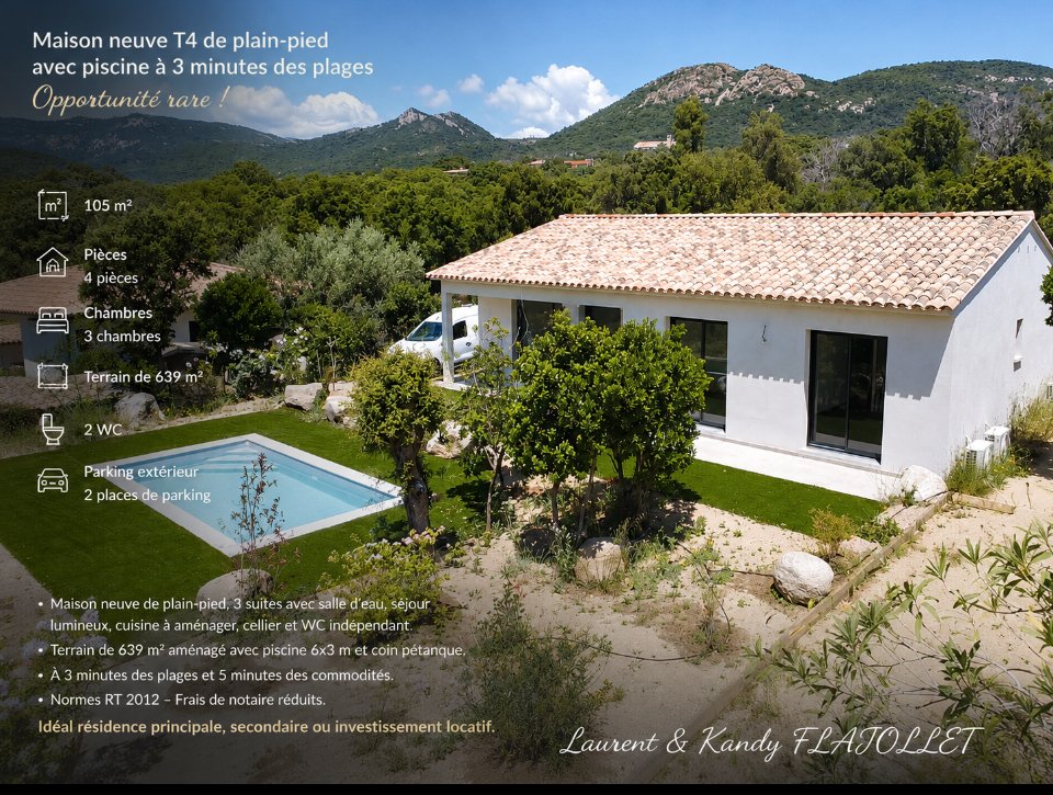 Villa in Zonza, Corsica, France 1 - 17962828