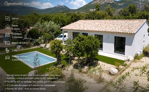 Villa in Zonza, Corsica, France 1