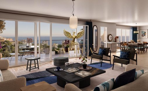 Wohnung in Supérieur, Beausoleil, Frankreich 1