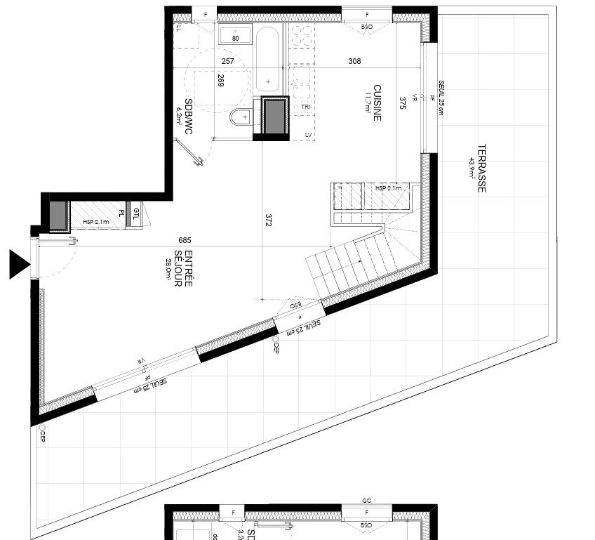 Apartment in Gerland, Lyon 7e Arrondissement, Lyon 5 - 18087556