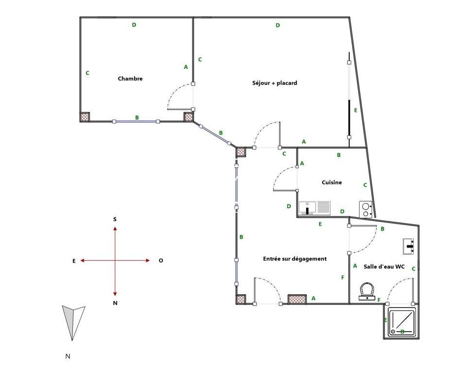 Apartment in Elysées-Madeleine, Paris 8e Arrondissement, Paris 2 - 17893287