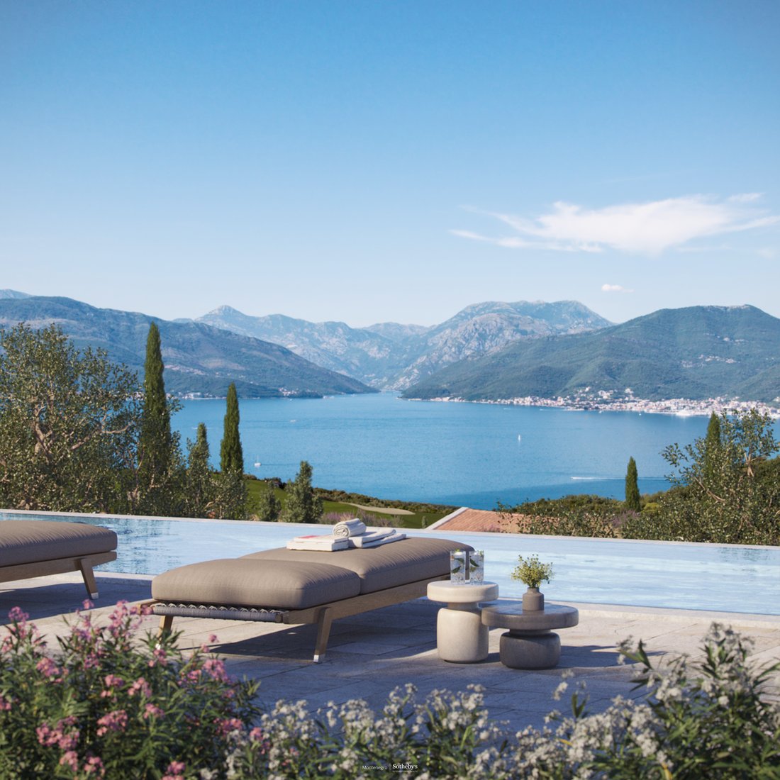 Villa in Milovići, Tivat Municipality, Montenegro 1 - 17650340