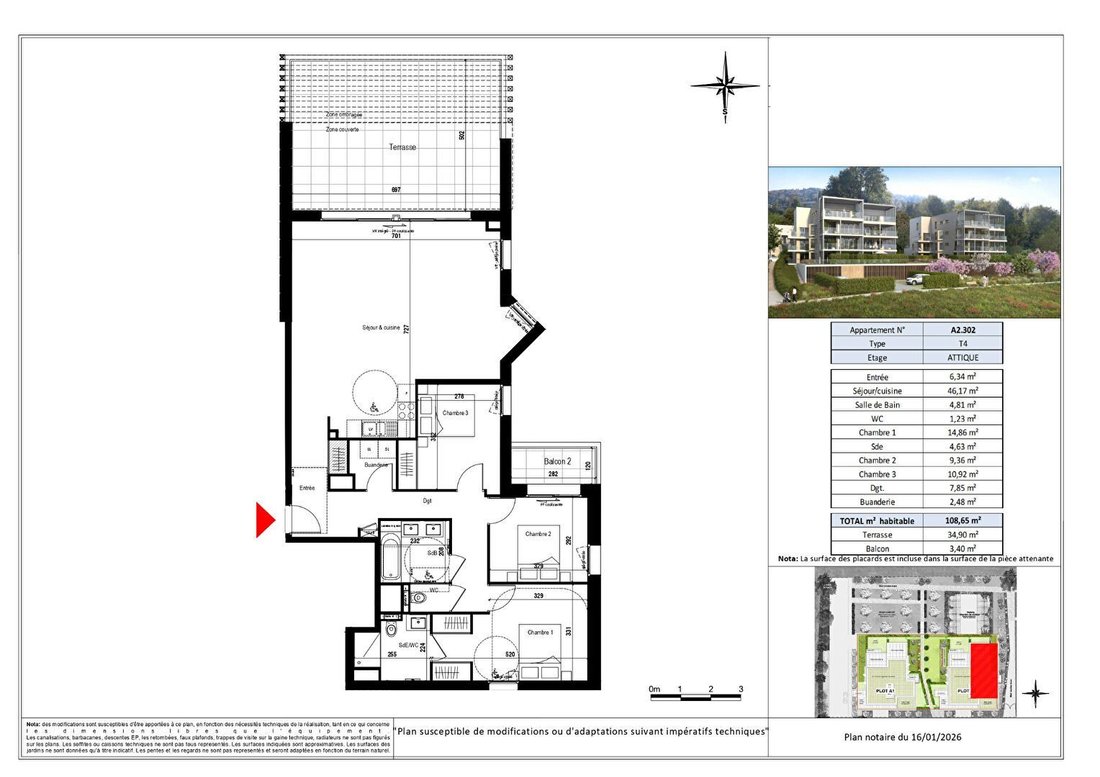 Apartment in Evian-les-Bains, Auvergne-Rhône-Alpes, France 2 - 18092845