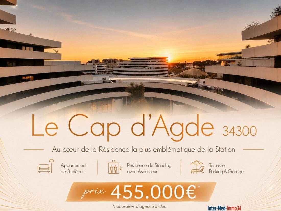 Apartment in Cooperative, Agde, France 1 - 17140730