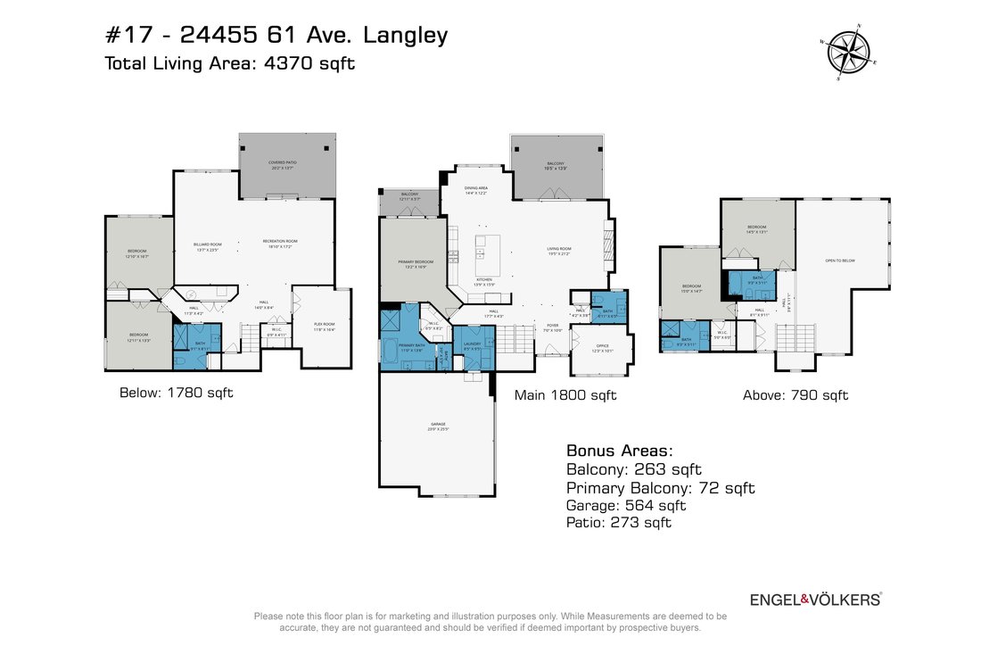 House in Langley Township, British Columbia, Canada 2 - 18096396