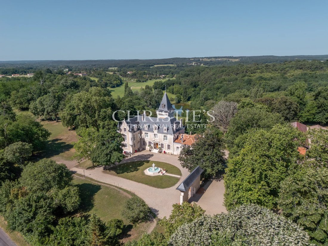 Castle in Champ de Mars-Bussatte-Victor Hugo, Angoulême, France 1 - 17423694