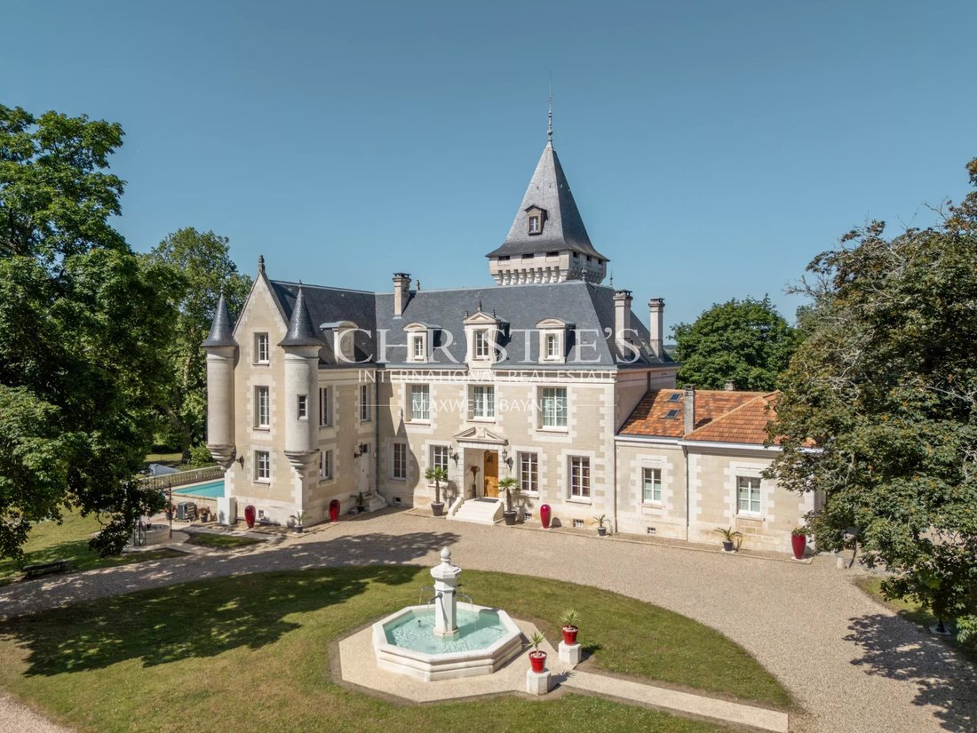 Castle in Champ de Mars-Bussatte-Victor Hugo, Angoulême, France 2 - 17423694
