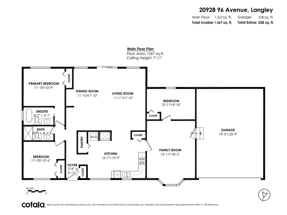House in Langley Township, British Columbia, Canada 3 - 18096449