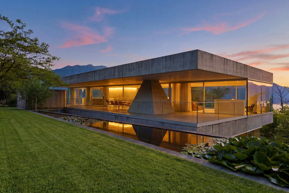 Casa Ai Pozzi | Iconic Design Villa With Lake Views