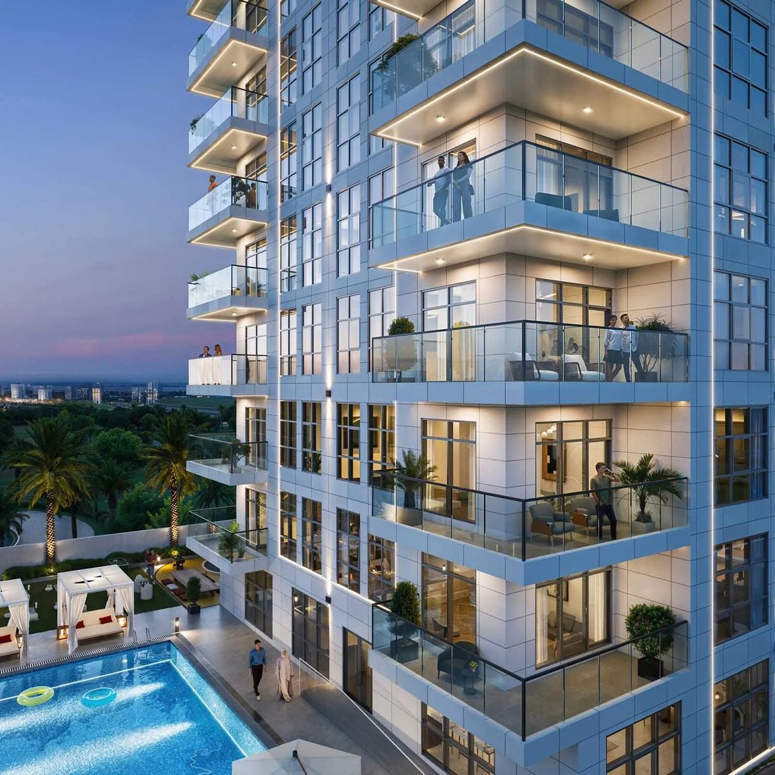 Apartment in Al Jaddaf, Dubai, United Arab Emirates 5 - 18100296
