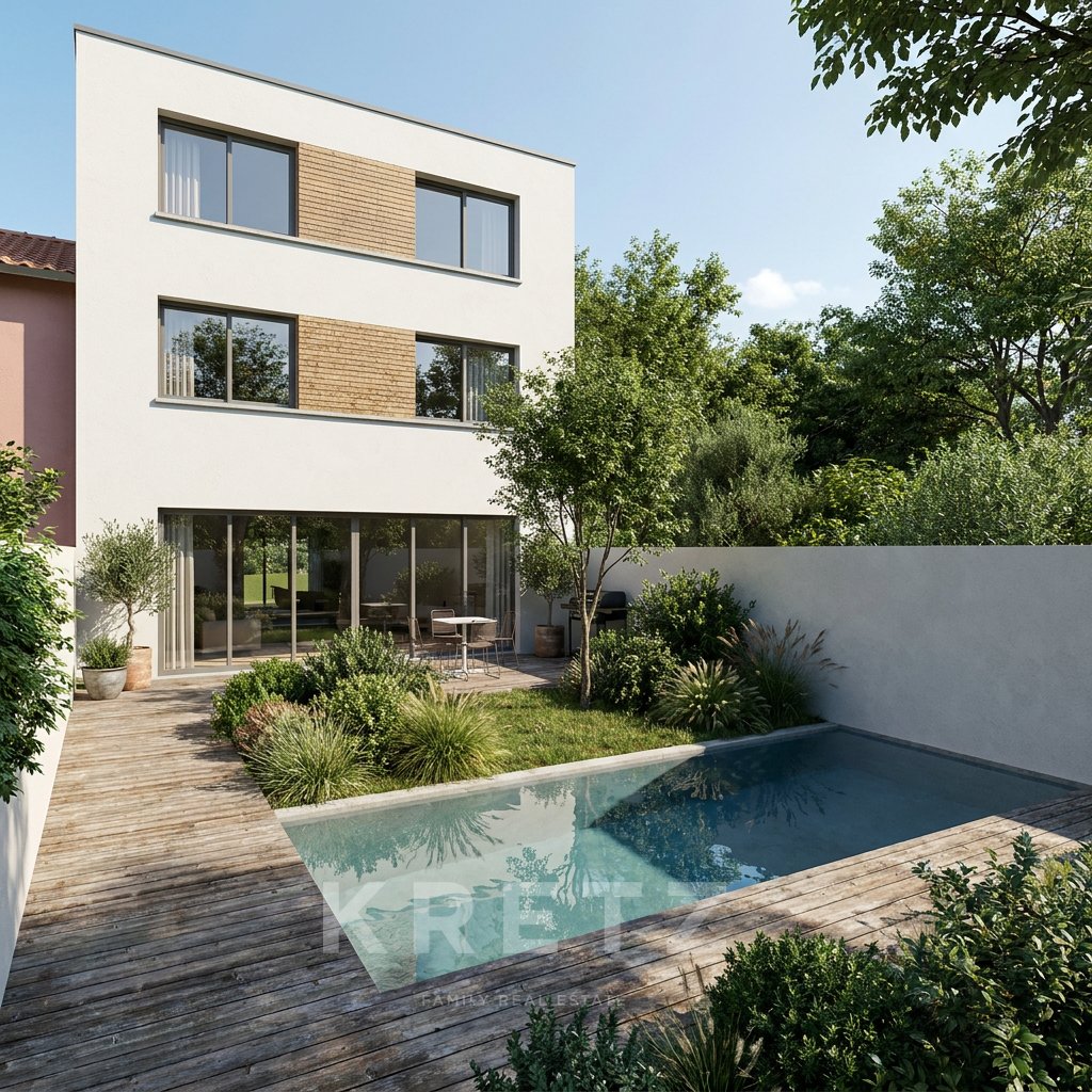 Villa en Côte Pavée-L Hers-La Terrasse, Toulouse, Francia 1 - 18109093