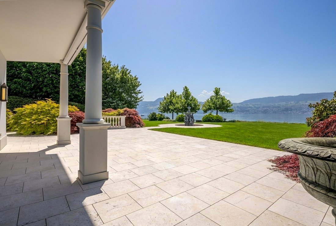Exclusive Villa With Private Lake Access On Lake Zurich