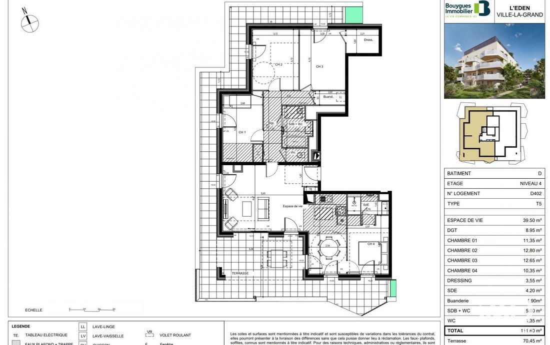Apartment in Sud, Ville-la-Grand, France 2 - 18111687