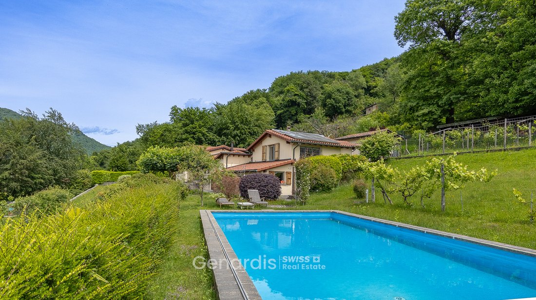 Beautiful Property For Nature Lovers In Capriasca Switzerland