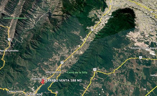 Terreno a Santiago, Nuevo León, Messico 1