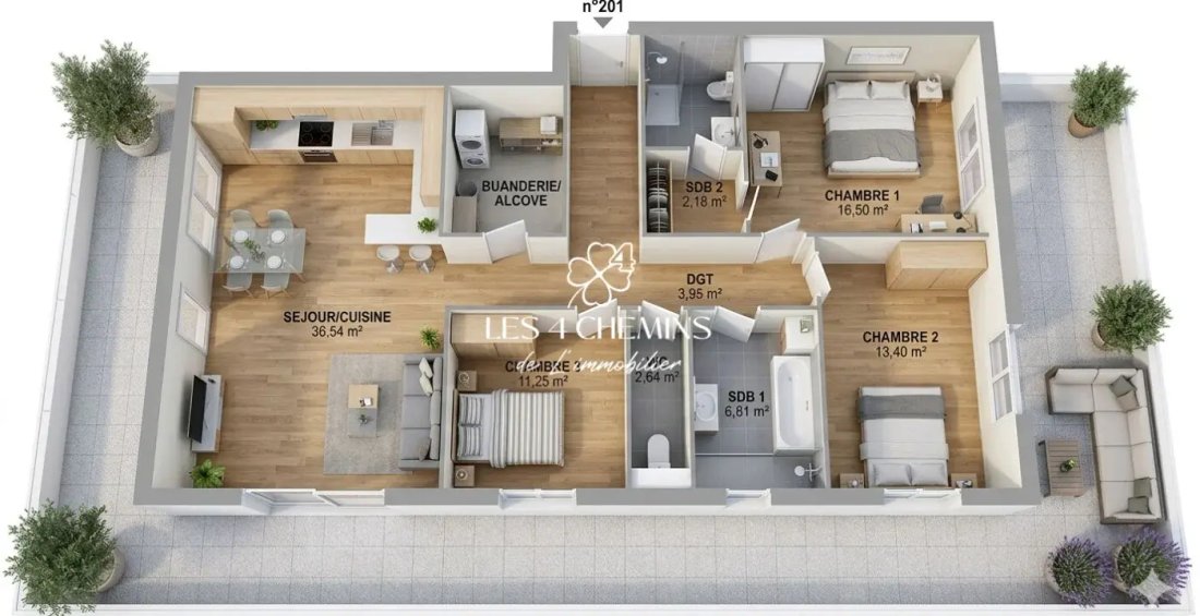 Wohnung in Centre, Fuveau, Frankreich 2 - 18113313