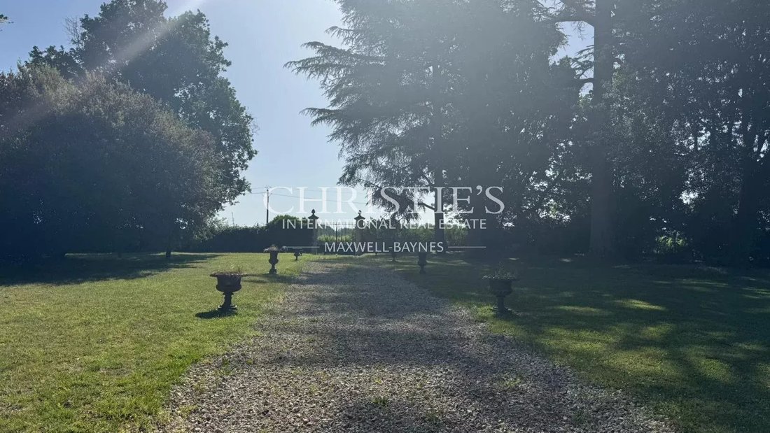 Saint Emilion Region A Charming Château With A Few Vines