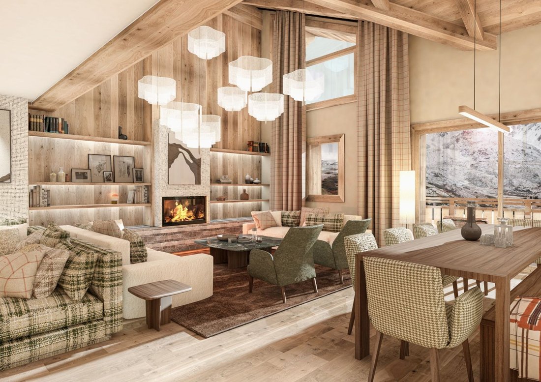 Apartment in Saint-Bon-Tarentaise, Courchevel, France 1 - 18114998