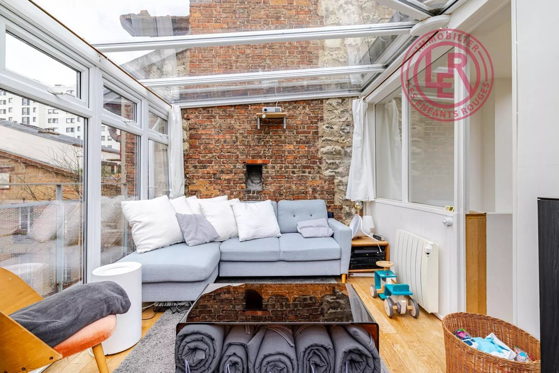 Apartment in Belleville, Paris 20e Arrondissement, Paris 3 - 18111405