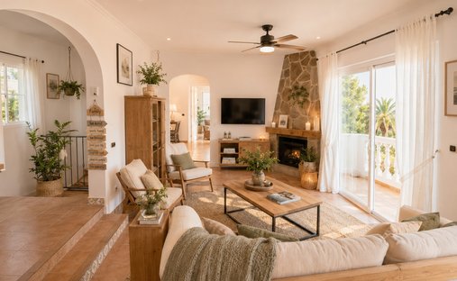 Villa a Mijas, Andalusia, Spagna 1