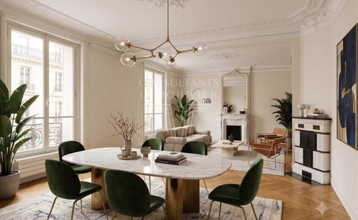 Apartamento en Courcelles-Wagram, Paris 17e Arrondissement, París 1