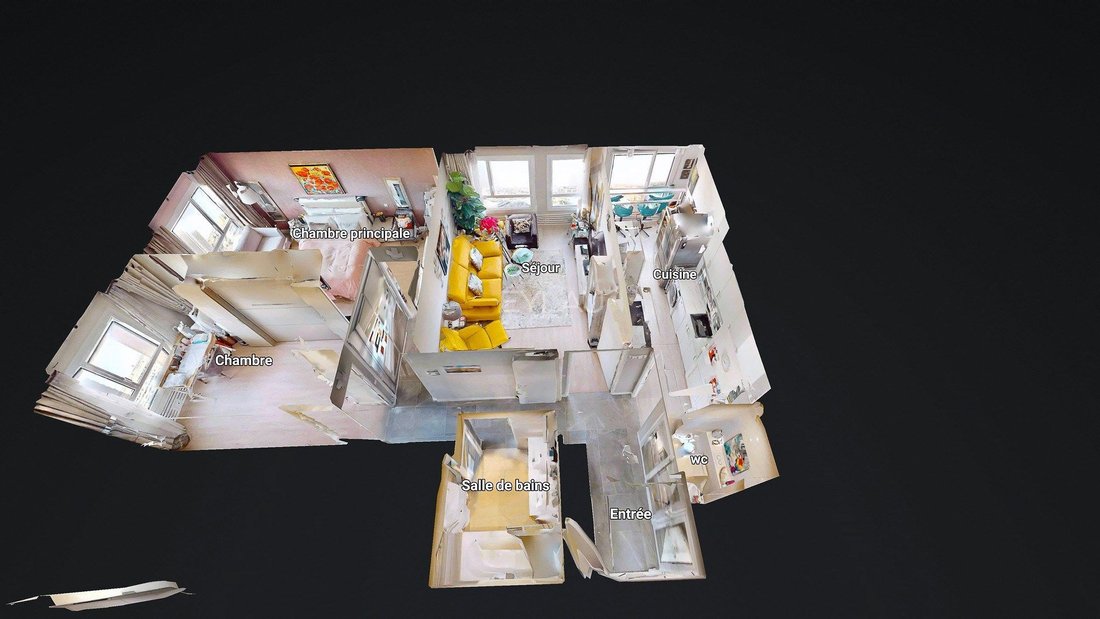 Apartment in Nationale-Deux Moulins, Paris 13e Arrondissement, Paris 4 - 18113291